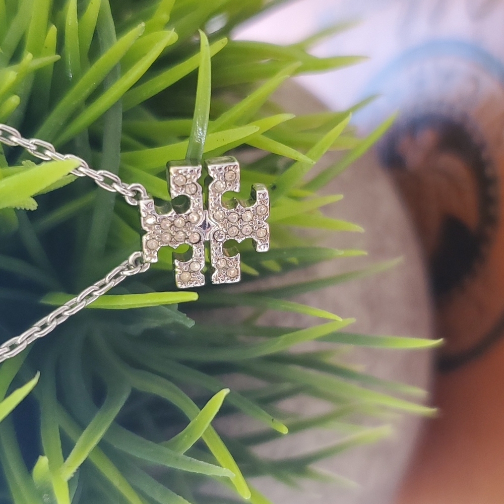 Tory Burch Silver Kira Necklace